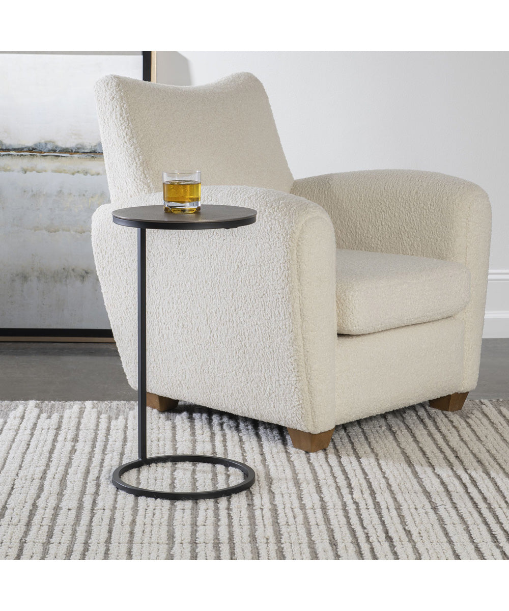 Brunei Nickel Accent/Drink Table