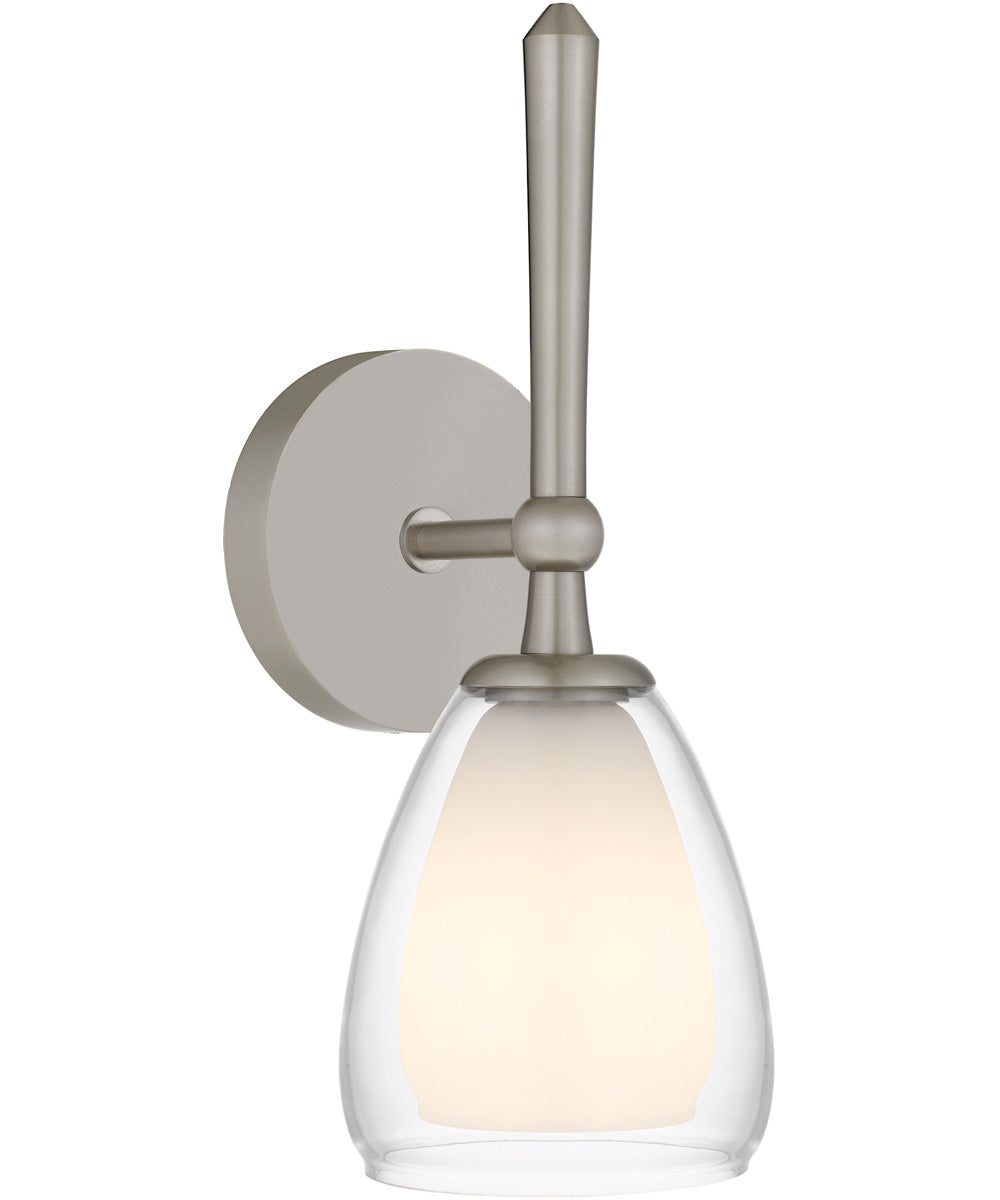 Vivienne 1-light Wall Sconce Brushed Nickel