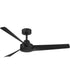 Rizo 52-in. 3-Blade Modern Ceiling Fan Matte Black