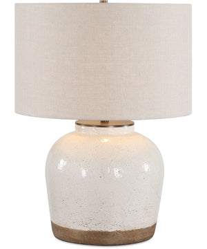 Jarret Glaze White Table Lamp