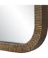 22x32" Wall Mirror in Antique Gold Textured
