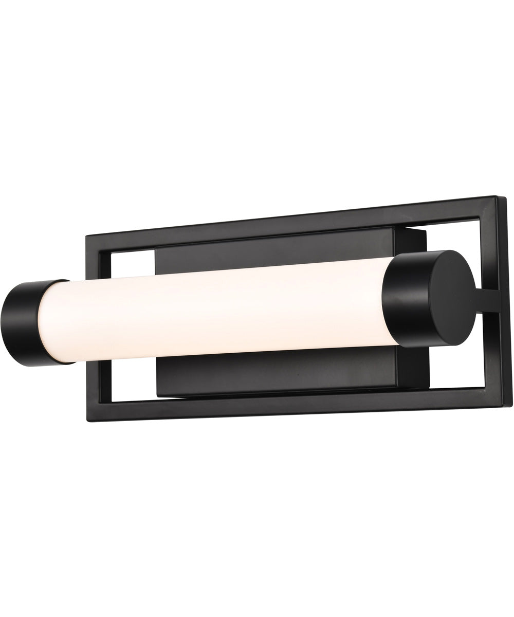 Canal  Vanity & Wall Matte Black