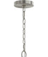 Jheni 1-Light Pendant with Clear Glass Shade Brushed Nickel