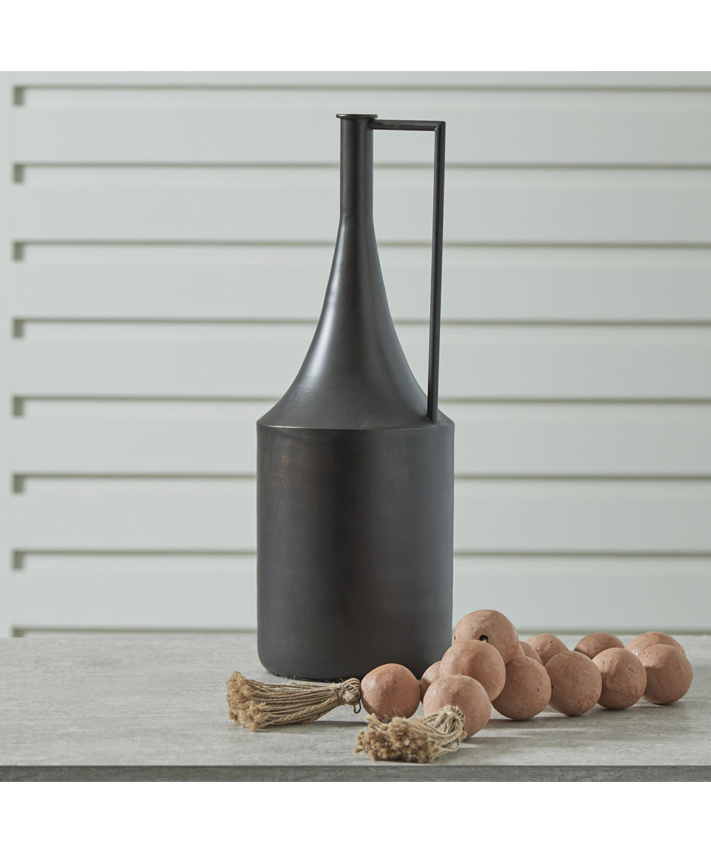 Zainforth Vase Distressed Brown