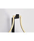 Holden 2-Light Outdoor Black / Gold