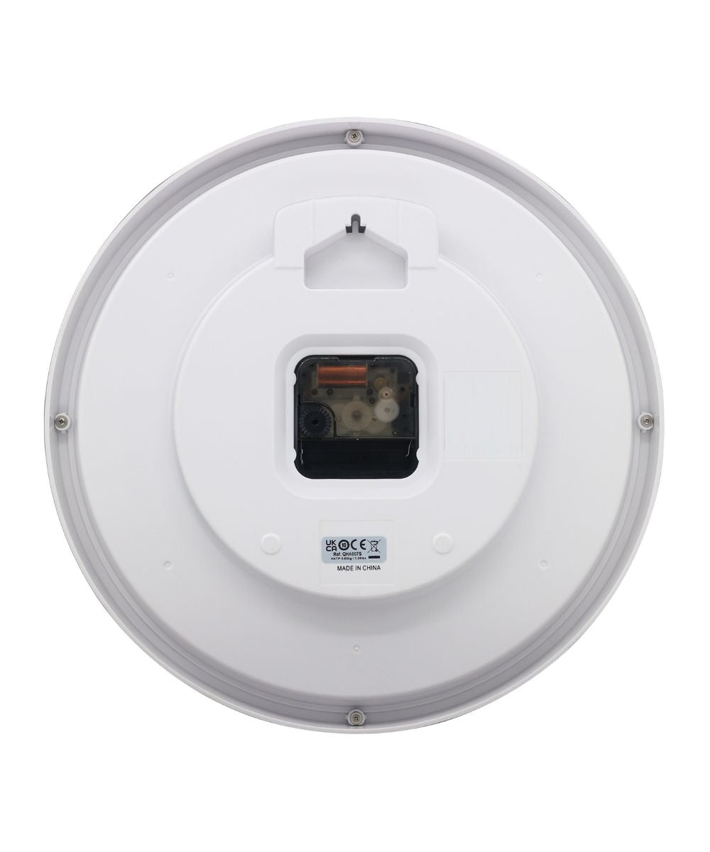 OPEN BOX Wall Clock Kuota Silver