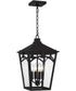 Jaxon 4-light Outdoor Pendant Light Western Bronze