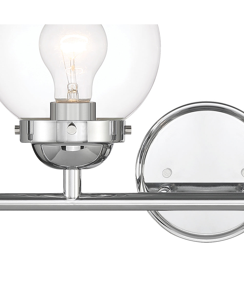 Knoll 4 Light Vanity Chrome