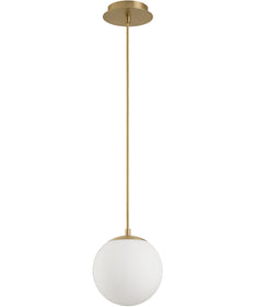 Luna Pendant Aged Brass