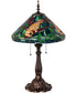 28" High Tiffany Koi Table Lamp