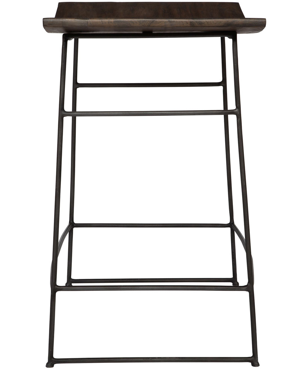 Thura Walnut Counter Stool