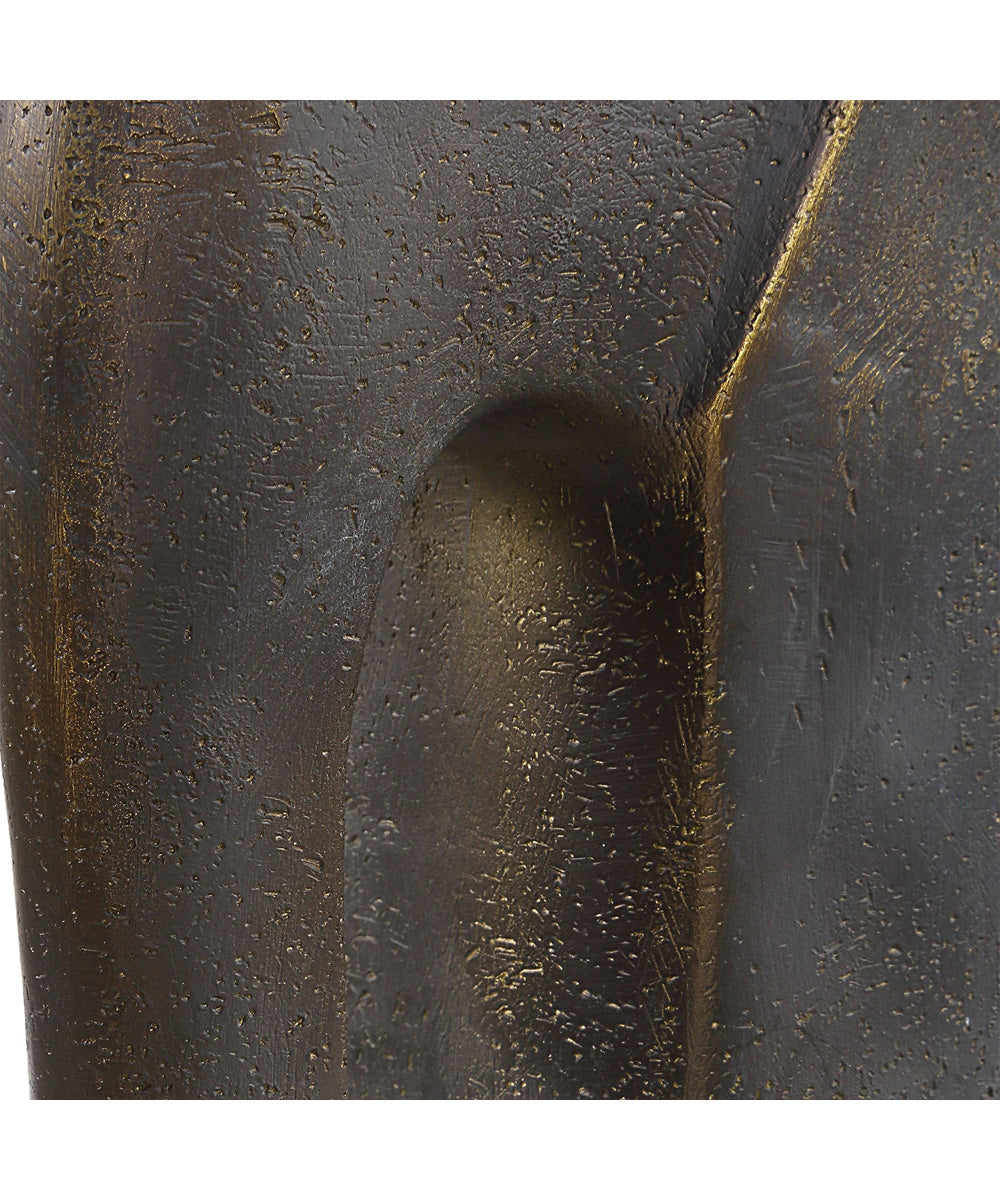 Timeless Tusk Bronze Sculptures Set of 2