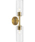 Cofield 2-Light Wall Bracket Vintage Brass
