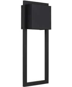 Nate 1-Light Outdoor Wall-Lantern Black