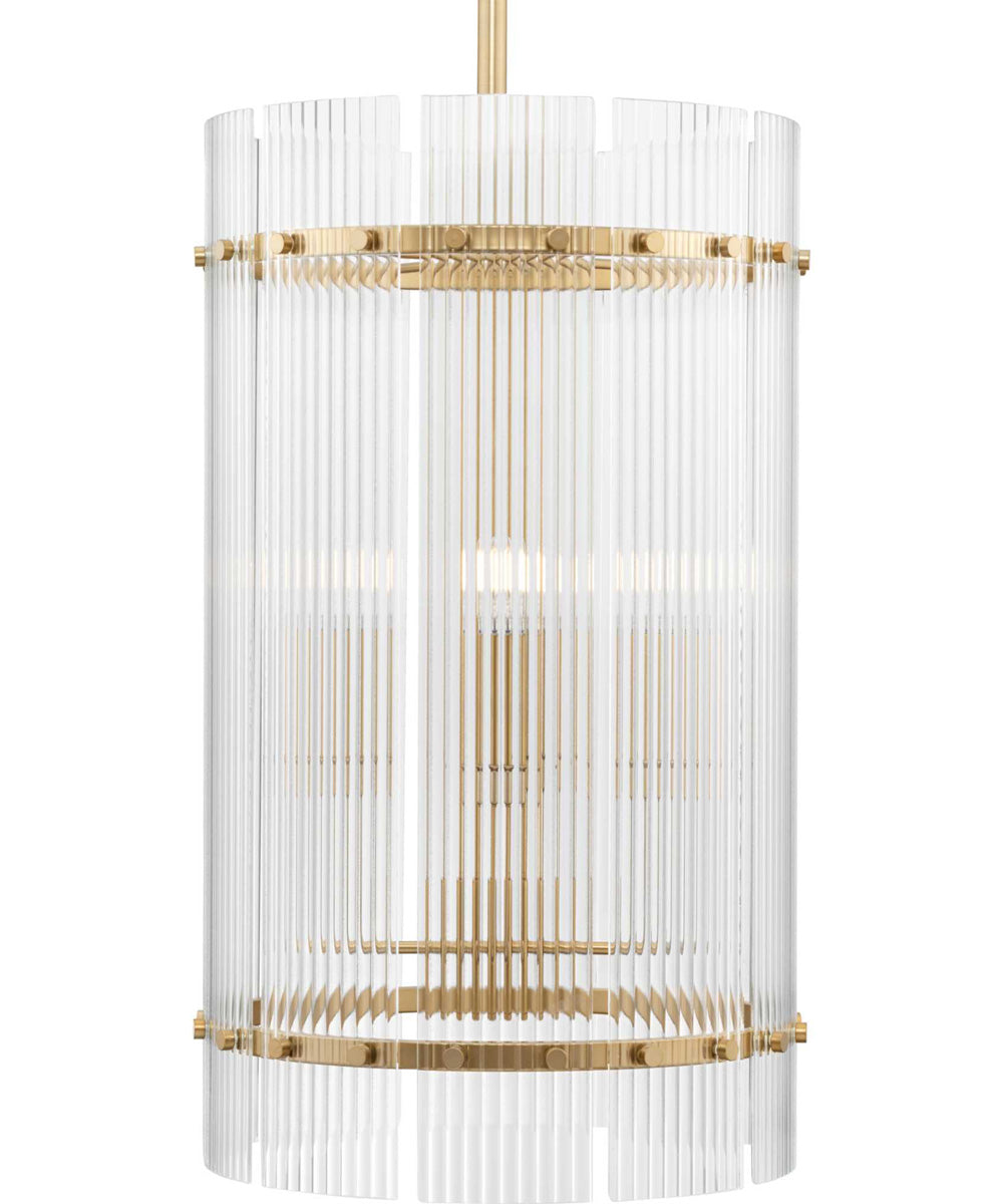 Seville 4-Light Contemporary Foyer Light Soft Gold