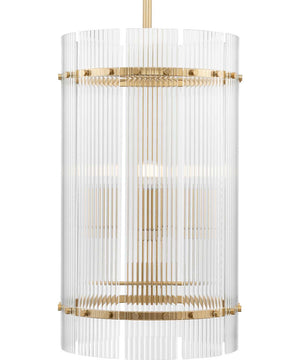 Seville 4-Light Contemporary Foyer Light Soft Gold