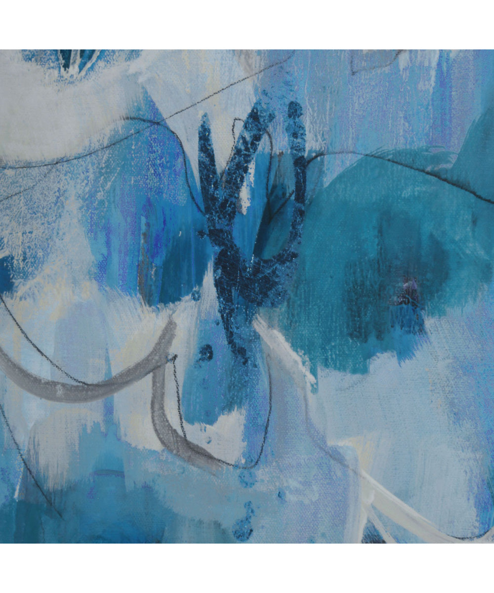 Fresh Start Blue Abstract Prints, Set of 6