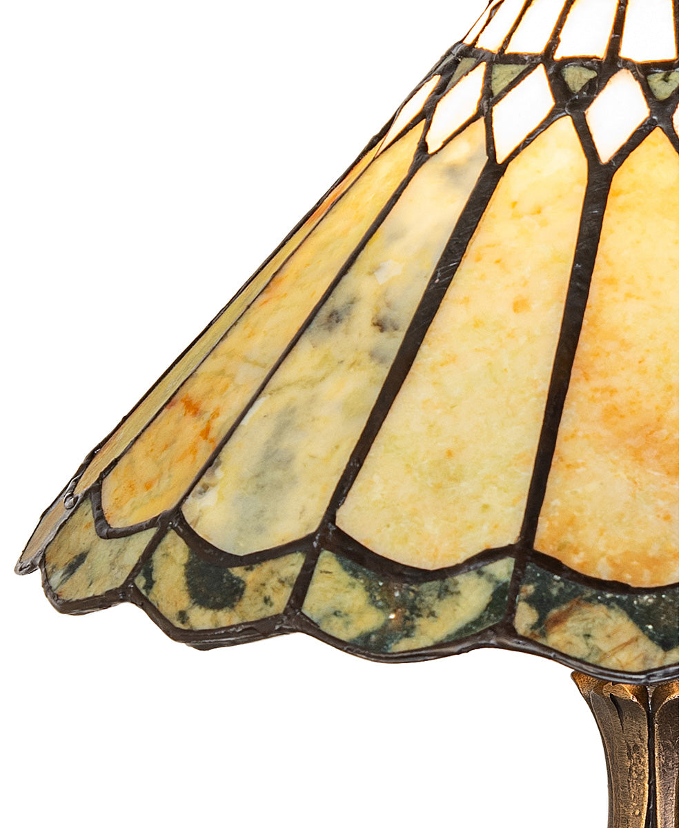 18" High Carousel Jadestone Accent Lamp