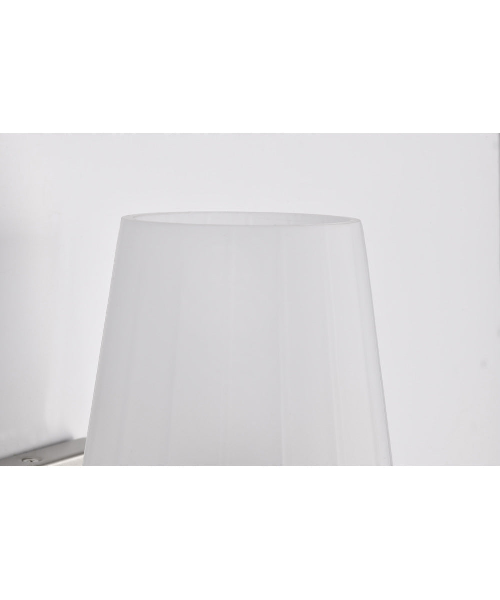 Lune 1-Light Vanity & Wall Brushed Nickel