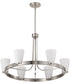 Royale 5-Light Chandelier Brushed Nickel