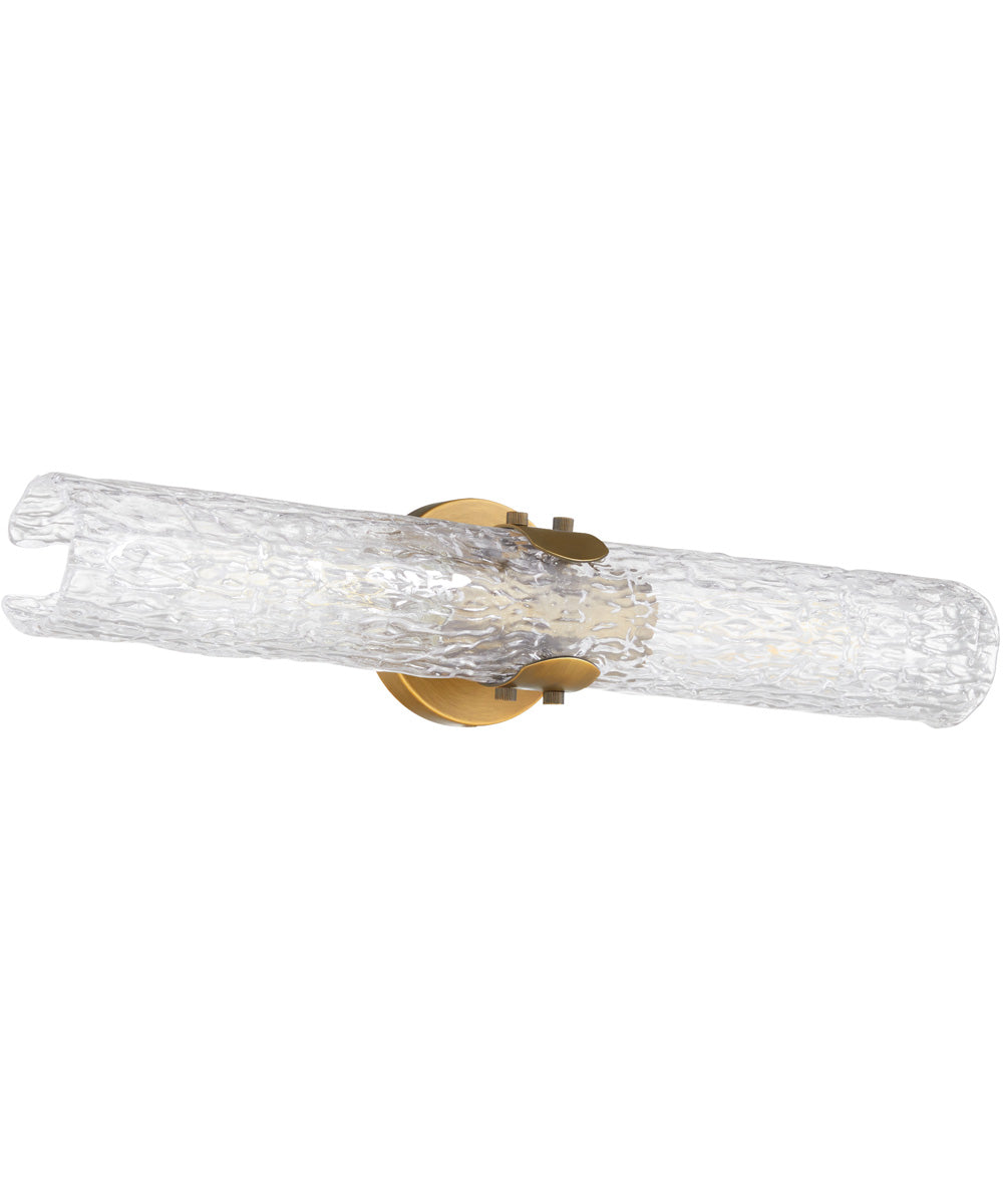 Meriam 2-light Sconce Brushed Brass