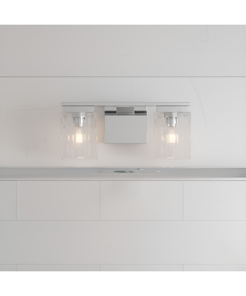 Estelle 2-light Bath Light Polished Chrome