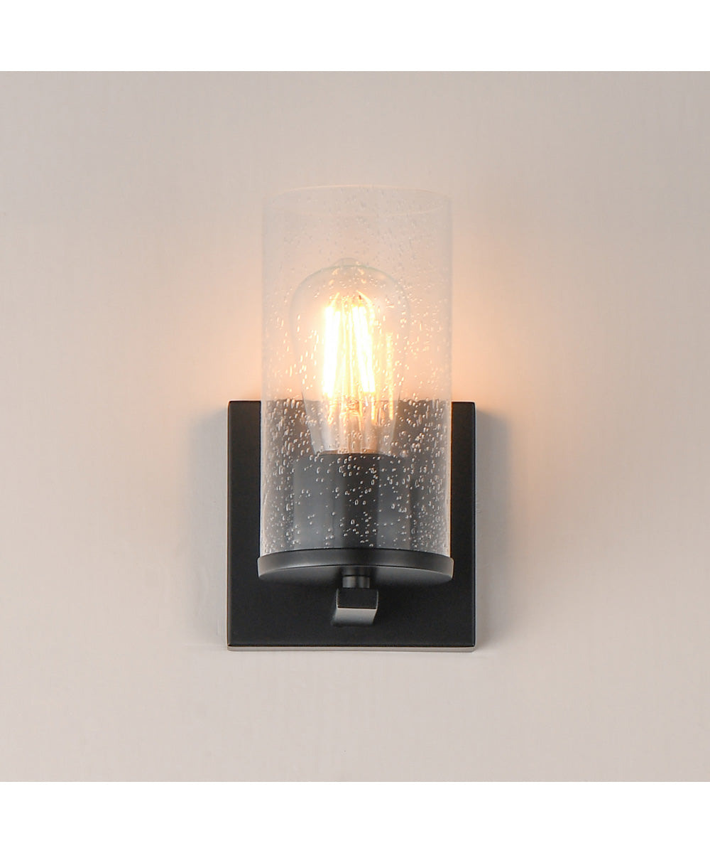 Livingston 1-Light Sconce Black