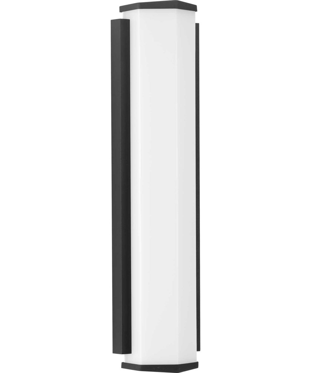 Z-1070 LED Black 2-Light Large LED Outdoor Sconce Textured Black