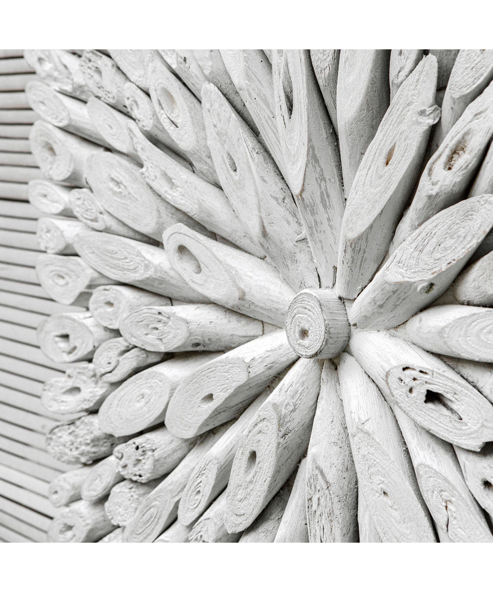 Bahama Wood Whitewashed Wall Decor