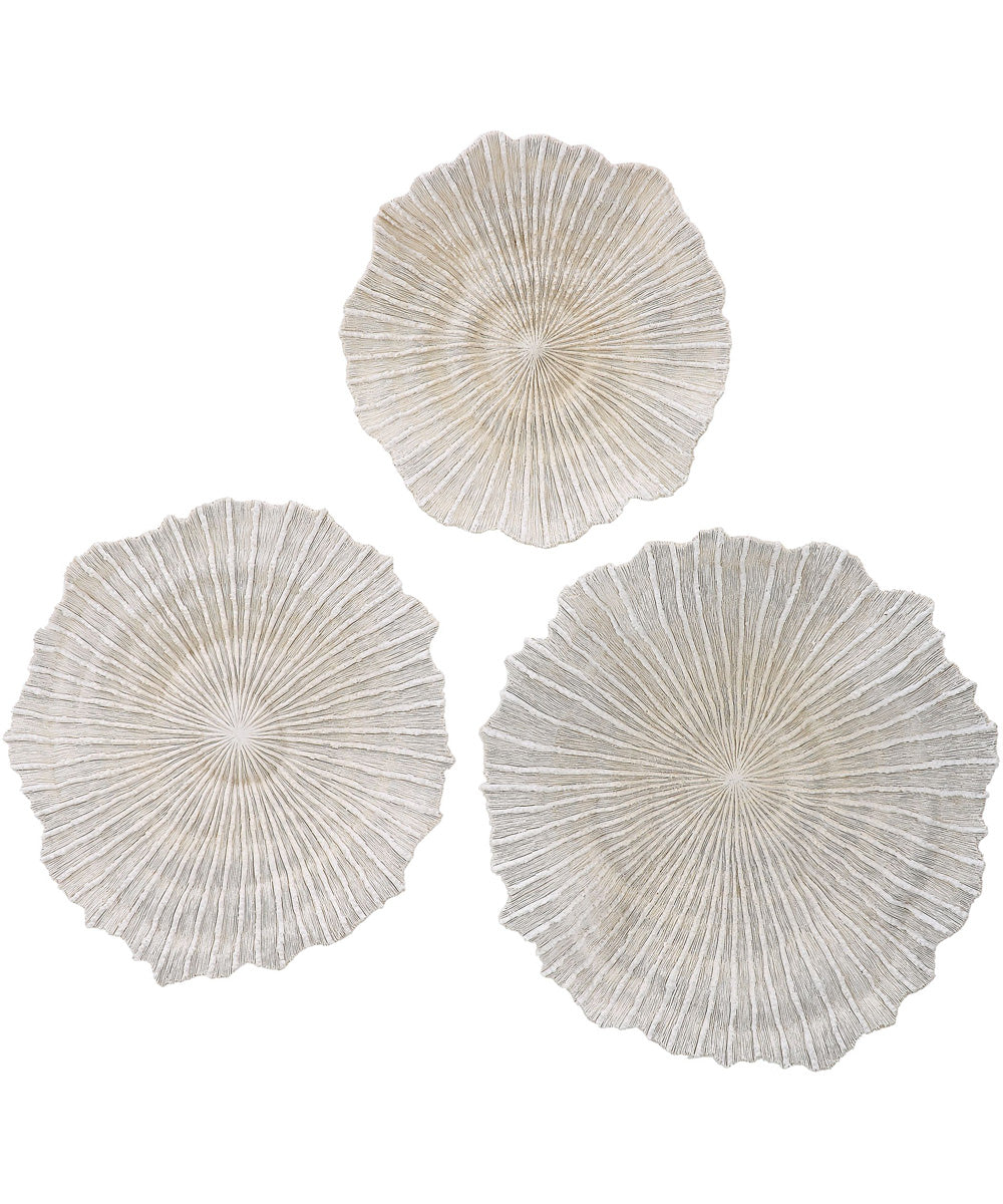 Ocean Gems Coral Wall Decor, Set of 3