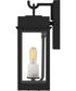 Carmen Small 1-light Outdoor Wall Light  Coastal Armour Aluminum Matte Black