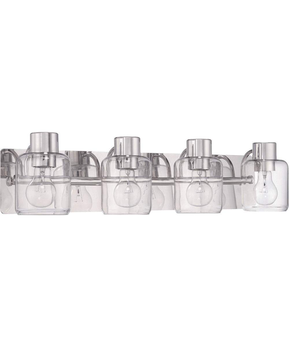 Rori 4-Light Lighting Polished Nickel