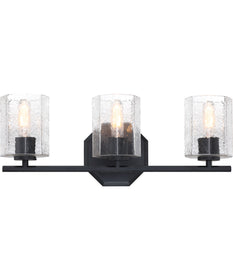 Haven 3 Light Vanity Matte Black