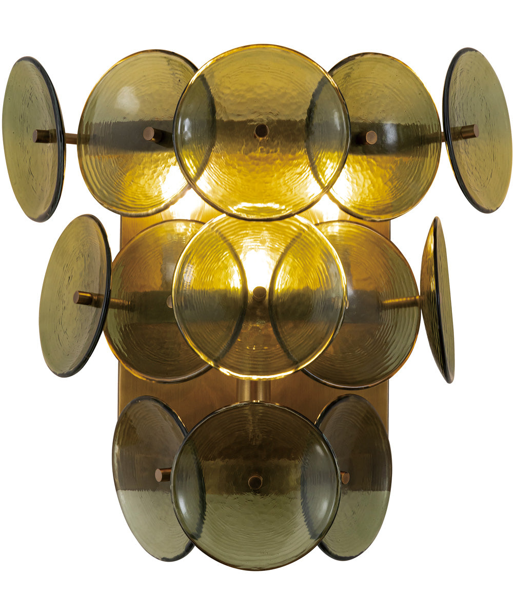 Loren Wall Sconce Weathered Brass