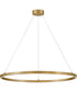 Kenna LED-Light Large Single Tier in Lacquered Brass