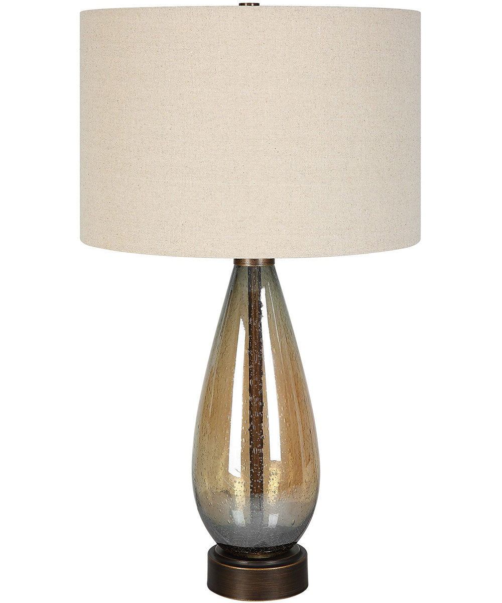 Baltic Teardrop Glass Table Lamp