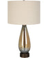 Baltic Teardrop Glass Table Lamp