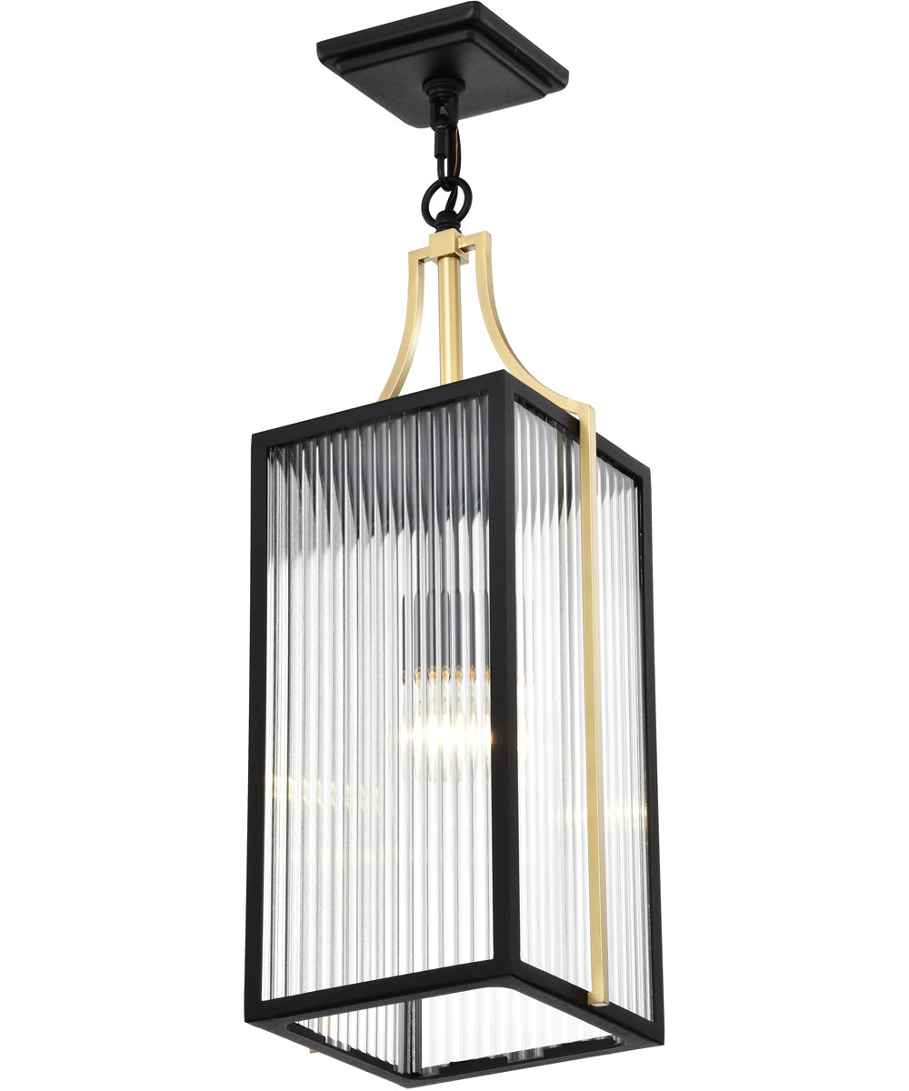 Holden 1-Light Outdoor Black / Gold