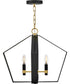 Sammi 2-Light Large Pendant in Black