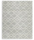 Unawick Large Rug Gray/Ivory