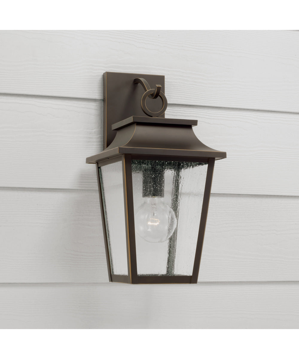 Chandler 1-Light Outdoor Wall-Lantern Oiled Bronze