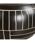 Graphite Stride Geometric Vases Set of 2