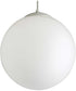 Opal Globes 1-Light Glass Modern Pendant Light White