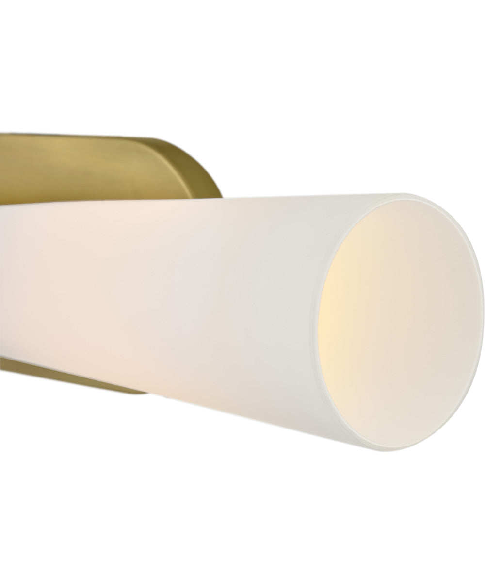 Beau 2-Light Large Two Light Sconce in Lacquered Brass