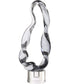 Luminous Twist Glass Sculpture