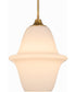 Stewart Pendant Brushed Brass