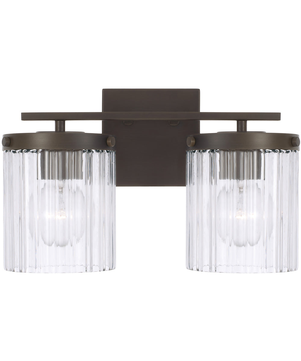 Vaughn 2-Light Vanity Oil Rubbed Bronze