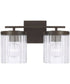 Vaughn 2-Light Vanity Oil Rubbed Bronze