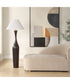 Pravin Dark Wood Floor Lamp
