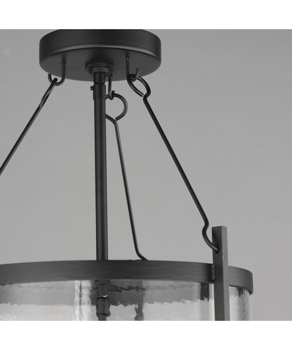Belfry 3-Light Pendant Black